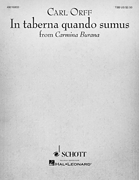 In Taberna Quando Sumus TBB choral sheet music cover